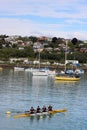 Coxless four rowing boat, Friendly Bay, Oamaru, NZ