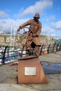 The Coxswain memorial, Seaham, County Durham