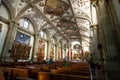 Interior of Parroquia San Juan Bautista Royalty Free Stock Photo