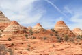 USA, Arizona: Coyote Buttes - Colorful Sandstone Rock Formations Royalty Free Stock Photo