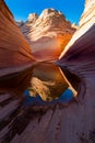 Coyote Buttes in the Vermilion Cliffs Arizona Royalty Free Stock Photo