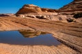 Coyote Buttes in the Vermilion Cliffs Arizona Royalty Free Stock Photo