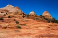 Coyote Buttes in the Vermilion Cliffs Arizona Royalty Free Stock Photo