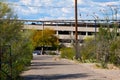 Coyote Crossing A Paved Hiking Path in Tucson Arizona at the Base of A Mountain