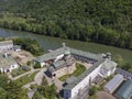 The Cozia Monastery has been guarding the Olt Valley for over six centuries Royalty Free Stock Photo