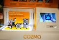 Cozmo is a child-friendly, interactive remote controlled telerehabilitation robot with Mission Control input device.