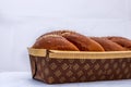 Cozonac, Kozunak or babka is a type of  sweet leavened bread, traditional to Romania and Bulgaria Royalty Free Stock Photo
