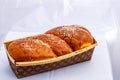 Cozonac, Kozunak or babka is a type of  sweet leavened bread, traditional to Romania and Bulgaria Royalty Free Stock Photo