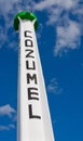 Cozumel Beacon Royalty Free Stock Photo