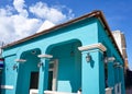 Cozumel island houses in mayan Mexico