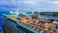 Royal Caribbean Cruise Line Jewel Of The Seas ship Royalty Free Stock Photo