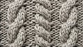 Cozy cable knit pattern texture for winter design and craft inspiration Royalty Free Stock Photo