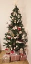 Cozy christmas candycane decor hygge newyear christmas tree