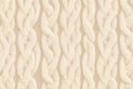 Cozy and comforting seamless pattern featuring a warm and inviting knit sweater texture in a soft cream color