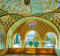 The cozy corner of Golestan Palace, Tehran