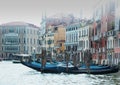 Cozy courtyards of venice Royalty Free Stock Photo