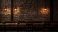 cozy dark restaurant background