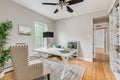 A cozy home office / study. Royalty Free Stock Photo