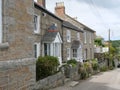 Cozy house in Mousehole in Cornwall England Royalty Free Stock Photo