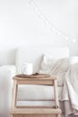 Cozy interior details Royalty Free Stock Photo