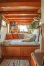 Cozy interior shots showcasing multifunctional furniture in tiny homes