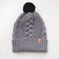 Cozy knitted winter hat Royalty Free Stock Photo