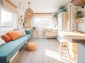 Tiny Home Tour Royalty Free Stock Photo