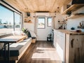 Tiny Home Tour Royalty Free Stock Photo