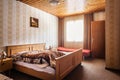 Cozy old bedrooom Royalty Free Stock Photo