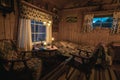 Cozy old cabin on Senja Island Royalty Free Stock Photo