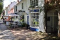 Cozy old outdoor cafes in Tenterden