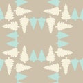 Cozy Warm Winter Repeat Seamless Pattern Vector Print.