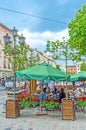 The cozy places in Lvov