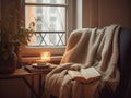 Cozy Reading Nook Escape created using generative AI