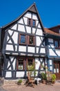 Typical half-timbered house in GrÃÂ¼nberg / Germany