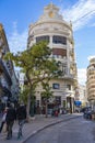 Cozy streets and beautiful buildings everywhere in Valencia, Spain