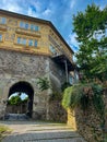 Former Bregenz castle in Bregenz upper town - Oberstadt Royalty Free Stock Photo