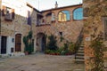 Cozy streets of Tuscany Italy