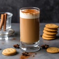 Warm and Spicy Masala Chai with Cookies