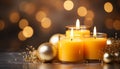 Cozy winter evenings celebrating candle day with warm and joyful lighting for a cozy home