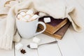 Cozy winter home background Royalty Free Stock Photo