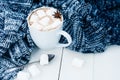 Cozy winter home background Royalty Free Stock Photo