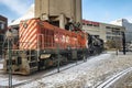 CP Rail Engine at the Toronto Railway museum