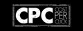 CPC Cost Per Click - online advertising revenue model that websites use to bill advertisers, acronym text stamp concept for