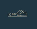 CPP Real Estate and Consultants Logo Design Vectors images. Luxury Real Estate Logo Design Royalty Free Stock Photo