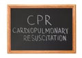 CPR-cardiopulmonary resuscitation