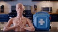 The CPR Mannequin and Kit. AI generated Royalty Free Stock Photo