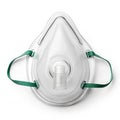 CPR mask on white background Royalty Free Stock Photo