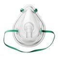 CPR mask on white background Royalty Free Stock Photo