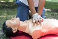 CPR training